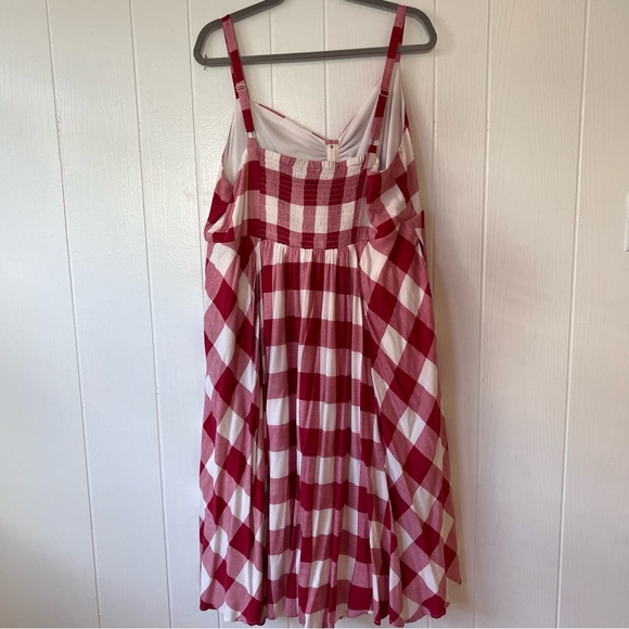 Torrid Red and White Checkered Sundress (NWOT) - Picture 11 of 16